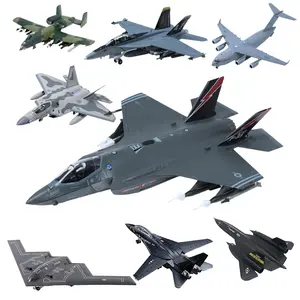 Premium Alloy Aircraft Model Full Series Fighters Transport Bombers Attack Aircraft & Rockets Perfect for Collectors Gift Giving Ornament