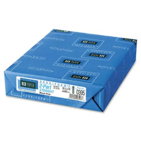 NCR4642 Carbonless NCR Paper - 3-Part Strips, 167 Sets/Pack, 8.5in x 11in, Bright White Top Sheet for Xero, Ricoh Printers & Copyers - WE-CY