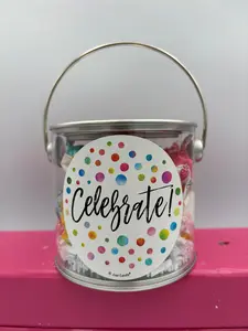 Celebrate Candy Bucket