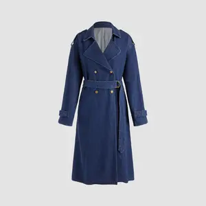 Cider [2 colors, size 2-10] Statement Maker Denim Trench Coat