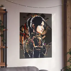 [UNFRAMED POSTER] Caitlyn Inspired Poster Caitlyn Kiramman Trendy Poster Arcane Style Posters