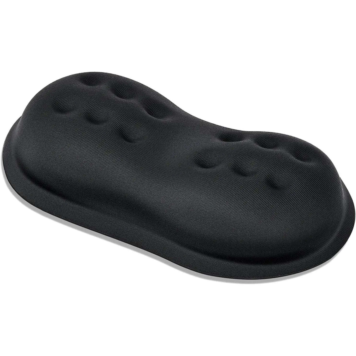 X-MUP04  Mouse Wrist Rest, Desk Wrist Pad for Mouse, Comfortable Computer Mouse Wrist Support, Ergonomic Wrist Rest with Memory Foam Fillings, Non-Slip Base (Black)