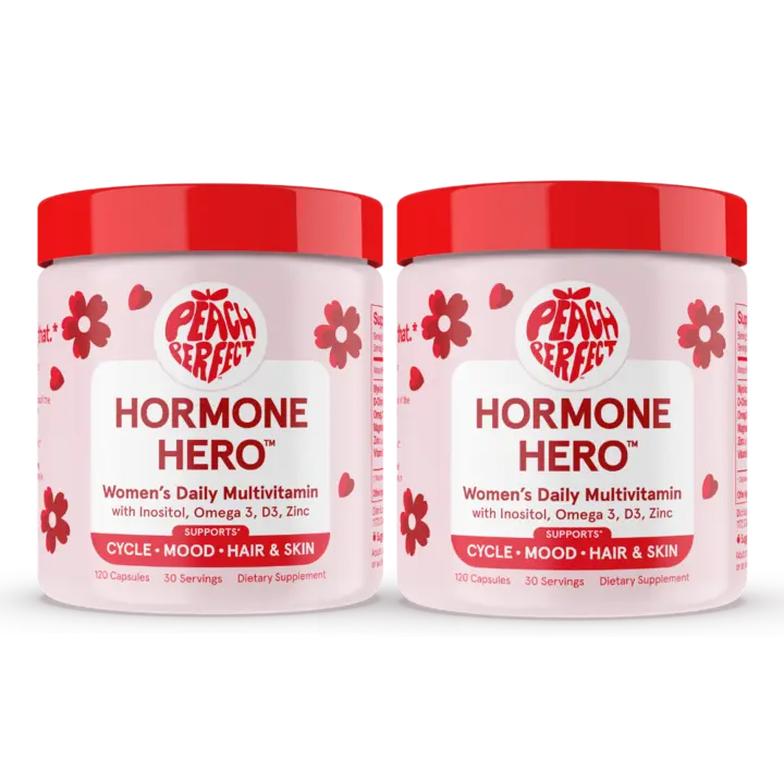 2pk - Hormone Hero Capsules, Peach Perfect