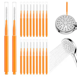 20PCS Shower Head Cleaner Picks,Shower Head Cleaning Brush Tool for Small Hole Gap Hole Anti-Clogging,Shower Cleaner Picks Fitting Nozzle Unclogger for Household Bathroom Shower Cleaning Brush