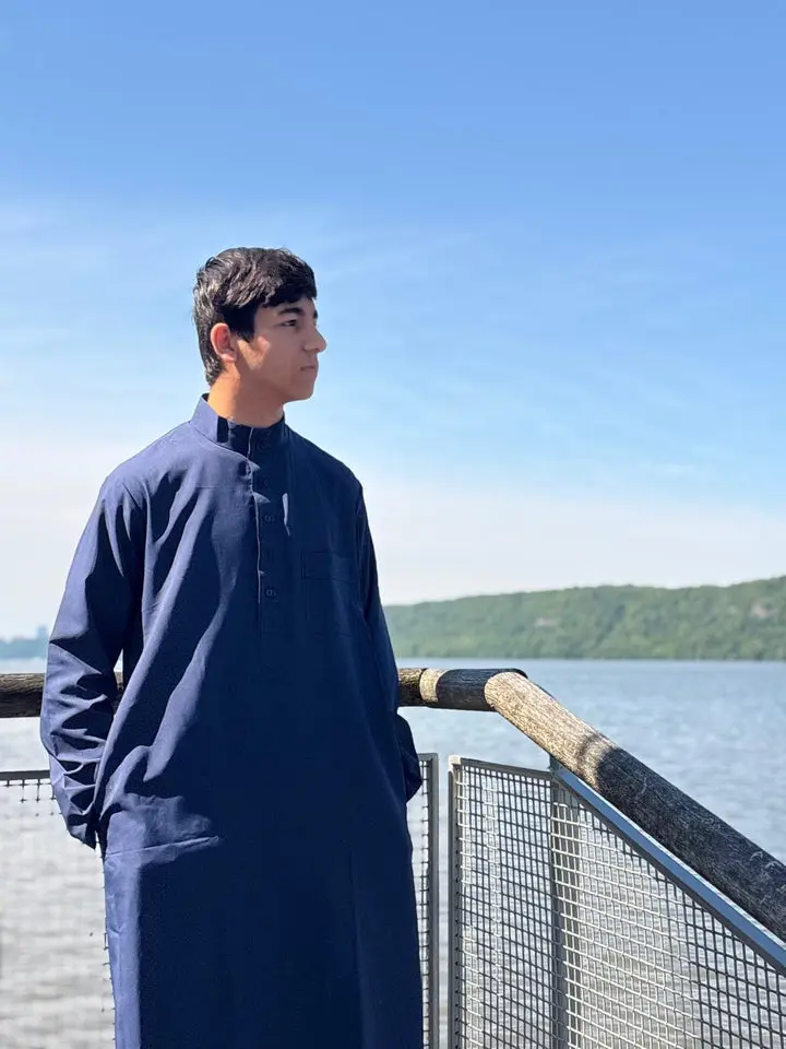 Classic Navy Blue Thobe