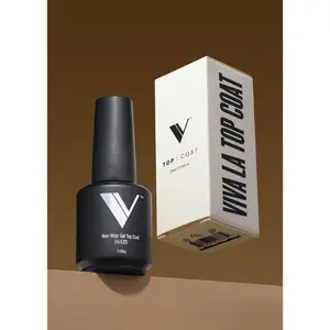 VBP V Beauty Pure Non Wipe Top Coat Gel 0.5oz nail care nail art glossy top coat