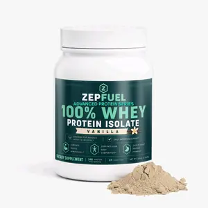 Zepfuel 100% Whey Protein Isolate Powder, Fitness Supplement, Dietary Healthcare Product for Muscle Support