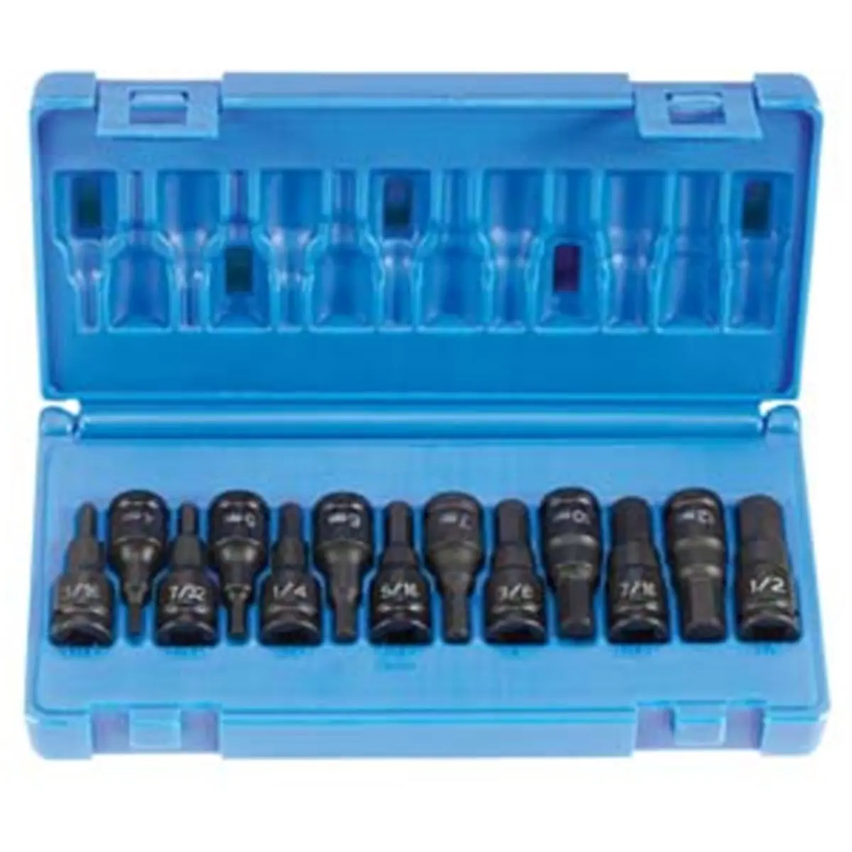 212 MAIN GY1298HC Socket Wrench Set - 13-Piece 3/8-Inch Drive Impact Hex Bit Socket Tool Set, Metric/SAE Combo for Outdoor Recreation