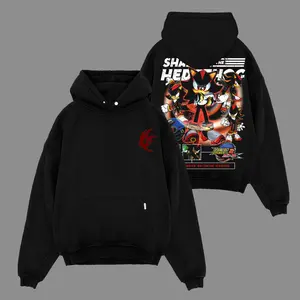 Shadow The Hedgehog Hoodie Shirt Premium Cotton, Shadow The Hedgehog Fans, RPG Game Graphic Hoodie, Streetwear Hoodie Unisex Oversize Gift for RPG Game Lovers