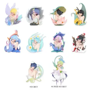 52TOYS SLEEP Flower Elves Series Collectible Toy Kawaii Creative Gift Room Decor Desktop Decoration Gift for Birthday Party