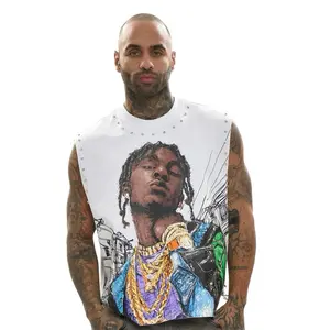 No Fix Just Form Raw Edge Muscle Top