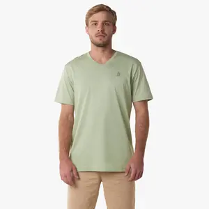 Men's V-Neck Jersey T-Shirt — Swamp