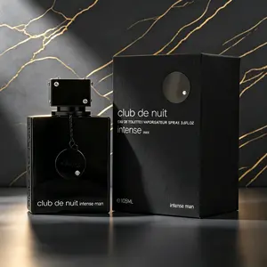 Armaf Club De Nuit Intense Man EDT Perfume 105ml, Woody Citrus Musk Amber Fragrance with Patchouli Vanilla, Daily & Special Occasion Cologne