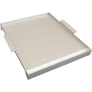 Stainless Steel Grill Griddle Insert - Multi-Functional Barbecue Tray with Covers for Kitchenware Grill Utensils