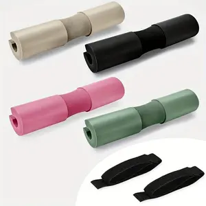 Squat Mat for Barbell Training with Foam Cushion, Neck and Shoulder Support for Squats Lunges and Hip Thrusts, Includes Strap for Easy Carry