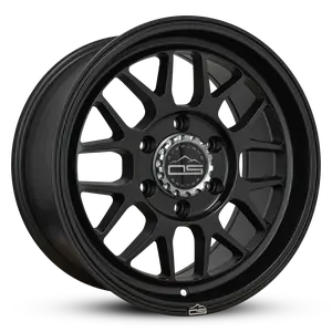Overland Sector Hyperdrive Flow Formed 17x8.5 +25 6x139.7 106.1mm All Satin Black