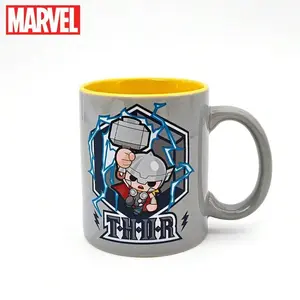 Marvel Officially Licensed Mini Hero Winter Soldier Hulk Thor Mug, 11-Ounce Ceramic Coffee & Tea Cup, Unique Gift for Fans, Travel Coffee Mug