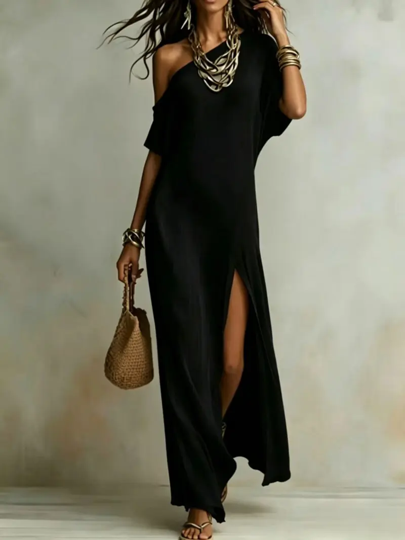 EGO ASYMMETRIC ONE SHOULDER RUCHED DETAIL DRESS IN WINE SLINKY - TikTok Shop EGO ASYMMETRIC ONE SHOULDER RUCHED DETAIL DRESS IN WINE SLINKY - TikTok Shop