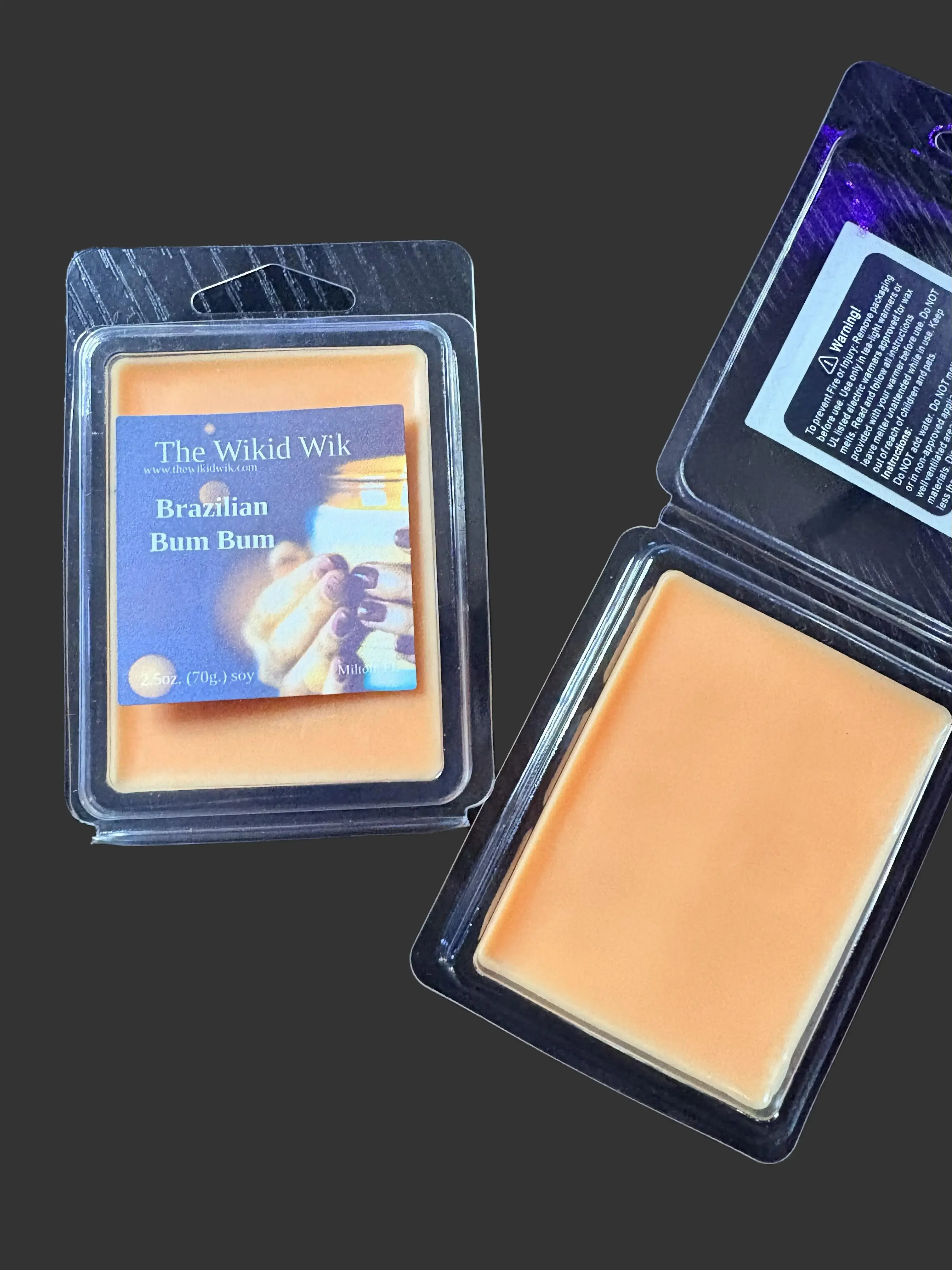 Brazilian Bum Bum - Wax Melts... Warm, sweet, and irresistible — like sun-kissed skin and tropical luxury.