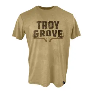 Troy Grove - Logo Shirt - Vintage Khaki
