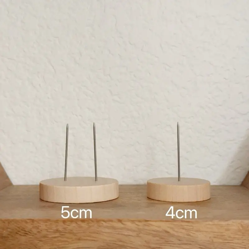 Crochet Doll Wooden Stand Base (Pre-Installed Pins) Crochet Doll Wooden Stand Base (Pre-Installed Pins)