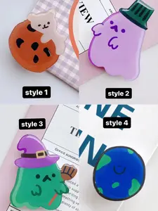 Cute phone holder - Acrylic handmade phone holder