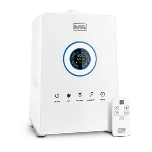 BLACK+DECKER 1. 45 Gallon Ultra sonic Humidifie r with Remote