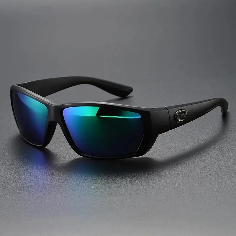 Costaego Polarized UV400 Sport Sunglasses, TurboSport Premium Outdoor & Fishing Eyewear for Clear Vision in Bright Sunlight, Boating, Kayaking and Beach Activities