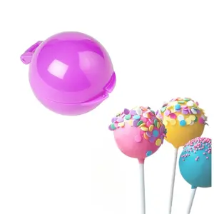 1Pc,Circular Cake Stick Mold, Christmas Tree Star Sushi Rice Ball Plastic Mold, 3D Handmade Lollipop Molds, DIY Food Crafting Tools