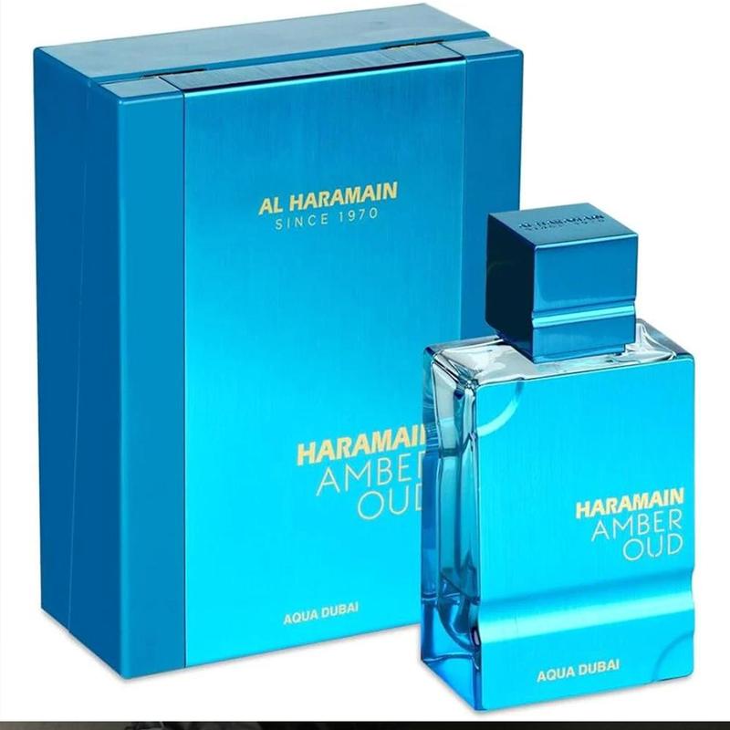 AL HARAMAIN Aqua Dubai  60ml - Cologne for Men and Women - Bergamot, Amber and Musk Fragrances -  Perfume for Men and Women