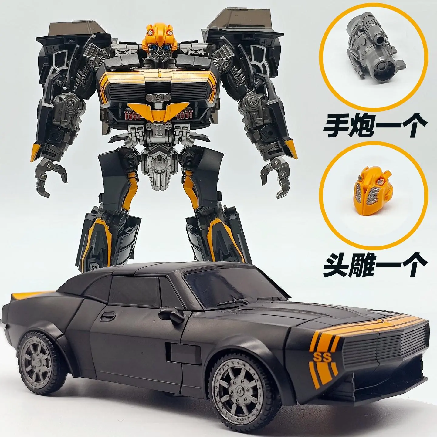 BAIWEI TW-1038 TW1038 Black Bee Warrior 4 Movable Robot Collection Gift BAIWEI TW-1038 TW1038 Black Bee Warrior 4 Movable Robot Collection Gift