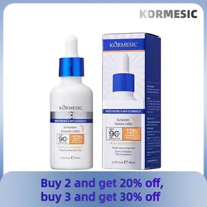 KORMESilC Sunscreen Essence Lotion, UV Protection SPF9ОPA++++, 60ml