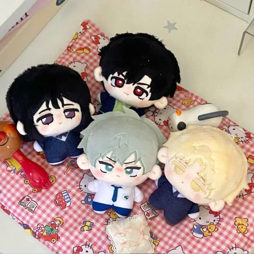100% Brand New 10cm Japanese Anime Alien Stage Ivan Till Character Stuffed Toy - PP Cotton Fill Soft Starfish Body, Unisex Stuffed Cosplay Desk Toy, Birthday Gift (As Picture)