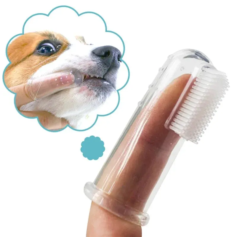 10-Piece Silicone Finger Toothbrush Kit – Dog & Cat Dental Care Brush Set
