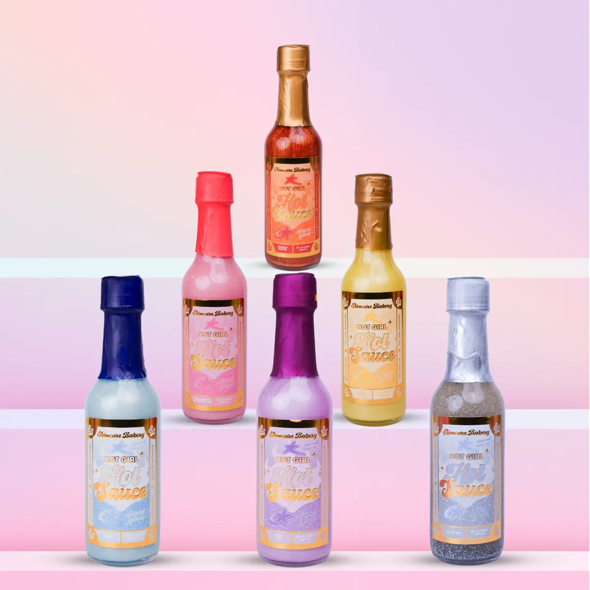 The Skincare Bakery Hot Girl Hot Sauce Body Oil  Rainbow Collection