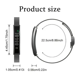 Romantic Wrist-Based Smart Fitness Tracker Bracelet - Waterproof, No Subscription Fee, Sleep Monitoring, Step Counting, iPhone & Android Compatible, Valentine's Day Gift for Him/Her, Romantic Fitness Trackers, Wrist-Based Fitness Trackers