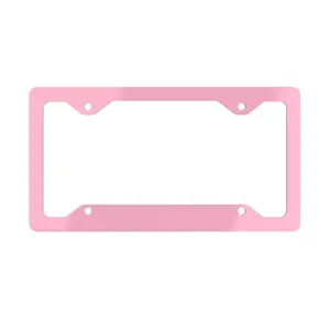 Pink License Plate Frame, Car Accessories for Women, Cute Car Decor, Gen Z Car Bumper, Gift for Her