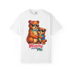 Mommy and Me Bear T-Shirt — Matching Mother & Child Graphic Tee
