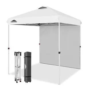6.6x6.6 Pop Up Canopy Tent with Sidewall