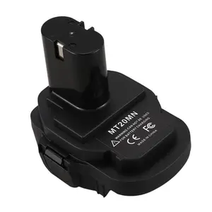 18V Lithium Battery Converter, Portable Cordless Tool Adapter, Practical Power Tool Accessories for Makita 18V Lithium Battery