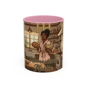 Homestead Hottie Mug | Ceramic Coffee Cup, Kitchen Chick Illustration