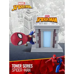 Spider-Man Officially Licensed Collectible Figurines Anime Statues Collection Figure Home Decor White Suit PVC Statue 1Pc Marvel