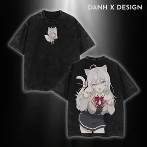 Alya Tee | Alya Sometimes Hides Her Feelings in Russian Edition | Oversized Fit for Fans of Tsundere Queens, Language Barriers & Anime Sass