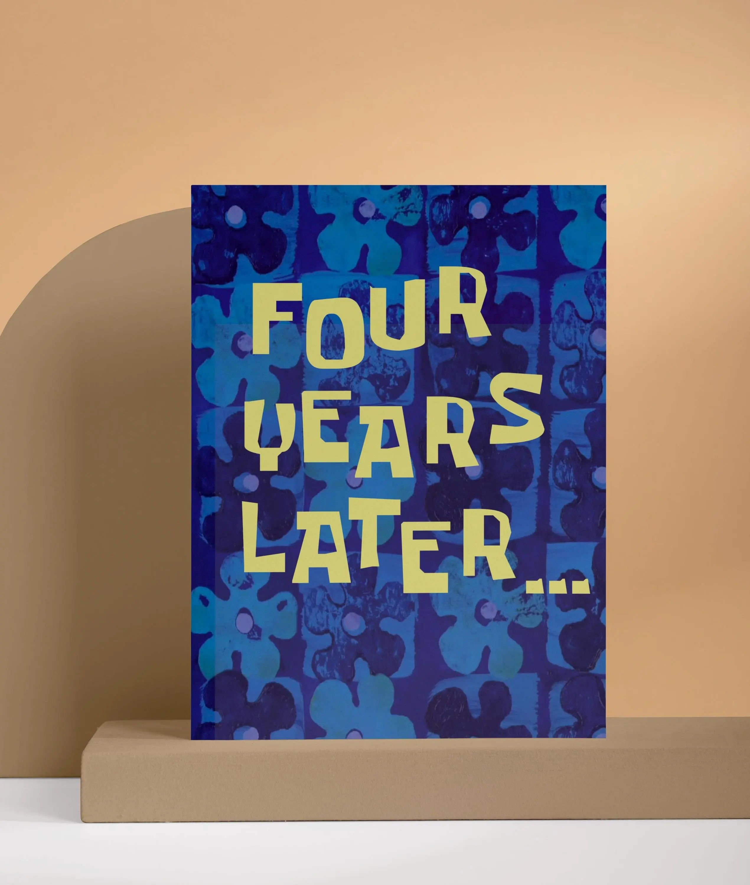Funny Graduation Card – Bikini Bottom Reference, College Graduation Gift | Gift Card with Envelope