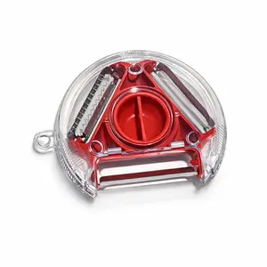 3-in-1 Vegetable Peeler, Rotating Multi-Blade Kitchen Tool Rotary Grater Smooth Peeling Utensils