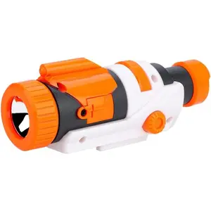 FRENSIT Plastic Detachable Flashlight Scope Attachment Stock Mount for Nerf Toys Change FRENSIT Plastic Detachable Flashlight Scope Attachment Stock Mount for Nerf Toys Change