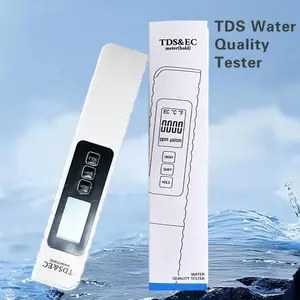 New Upgraded 4-in-1 Digital TDS Meter for Water Quality Testing TDS EC Temperature 0-9990 ppms for Drinking Water, Tap, Well, SwimmingPool,Hydroponics, Aquarium,Reverse Osmosis Systems,RO/DI System