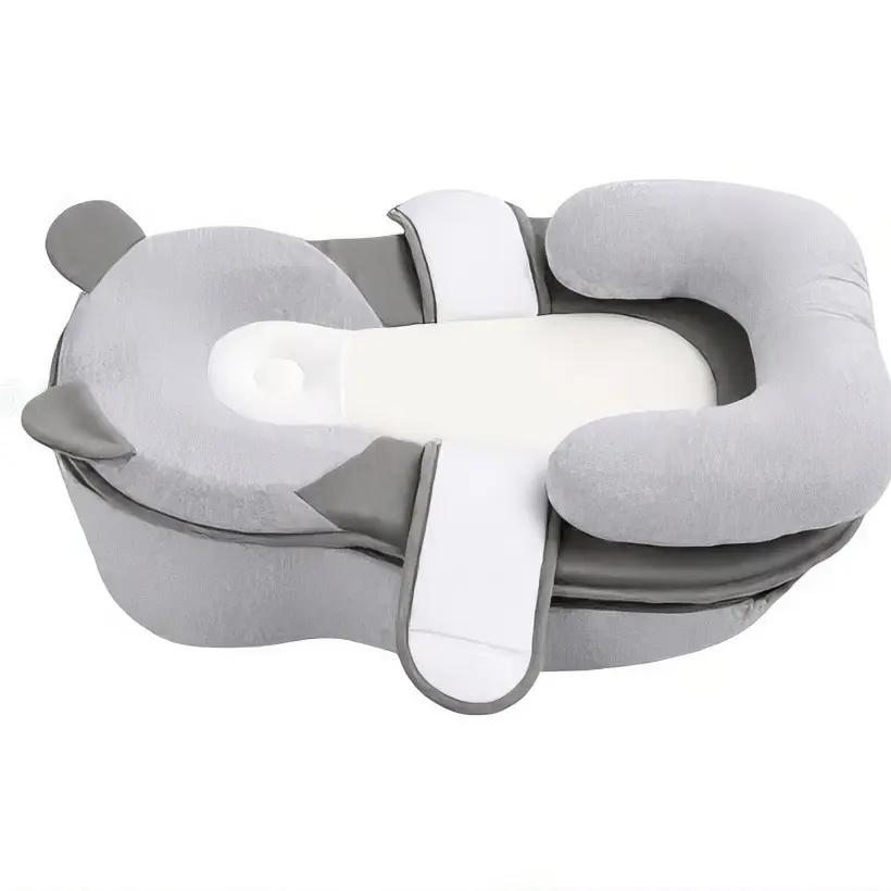 kvzkvz 2‑in‑1 Baby Nursing Pillow - Detachable Wedge, Adjustable Footrest, Breathable Mesh,, Nursing Support, 23.6In, Feeding, Baby Items, Newborn Baby Stuff, Mom Stuff