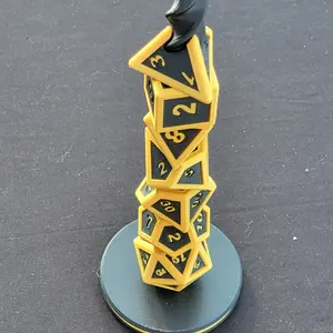 3d printed Helix dice tower