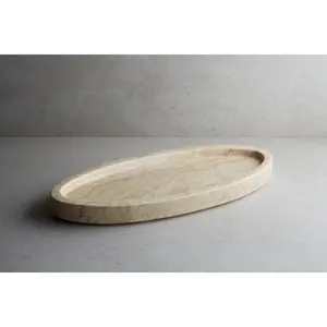 Oval Marble Tray